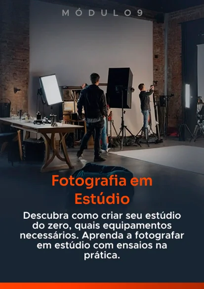 Módulo 9 - Fotografia em Estúdio